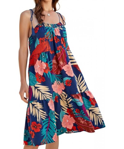 Vestido midi floral de...