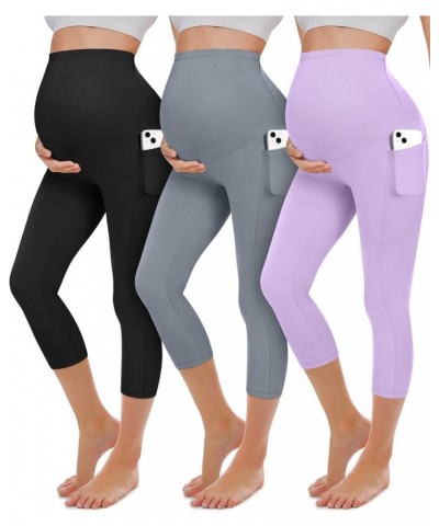 Paquete de 3 leggings capri...